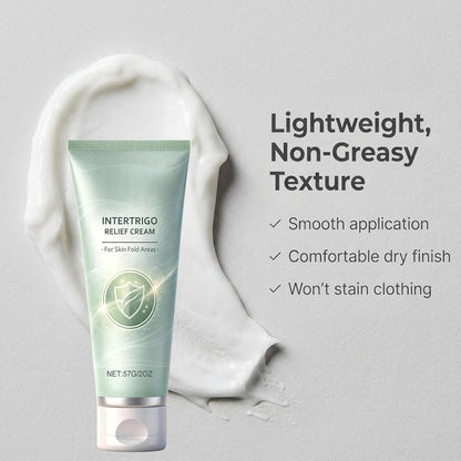 Soothe & Dry Skin-Fold Cream (2-Pack) – Zinc Oxide & Undecylenic Acid, Chafing & Moisture Control