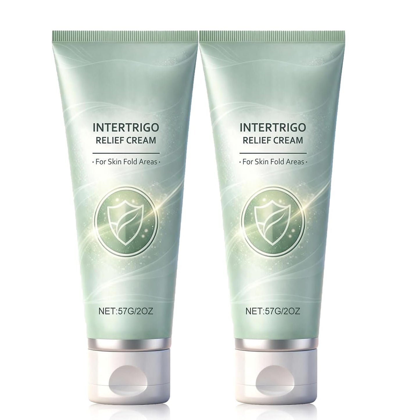 Soothe & Dry Skin-Fold Cream (2-Pack) – Zinc Oxide & Undecylenic Acid, Chafing & Moisture Control