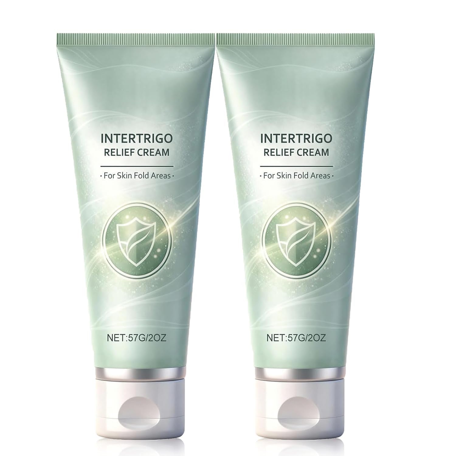 Soothe & Dry Skin-Fold Cream (2-Pack) – Zinc Oxide & Undecylenic Acid, Chafing & Moisture Control