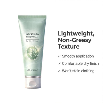 Soothe & Dry Skin-Fold Cream (2-Pack) – Zinc Oxide & Undecylenic Acid, Chafing & Moisture Control